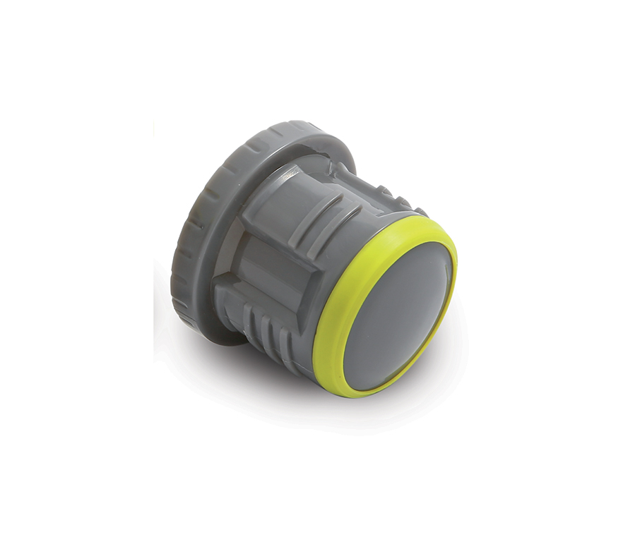 Detail šroubovacího uzávěru termosky Pinguin Vacuum Thermobottle se silikonovým těsněním
