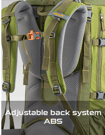 Adjustable back system ABS