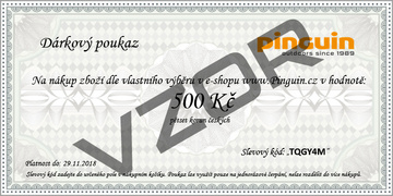 Gift card for 500kč