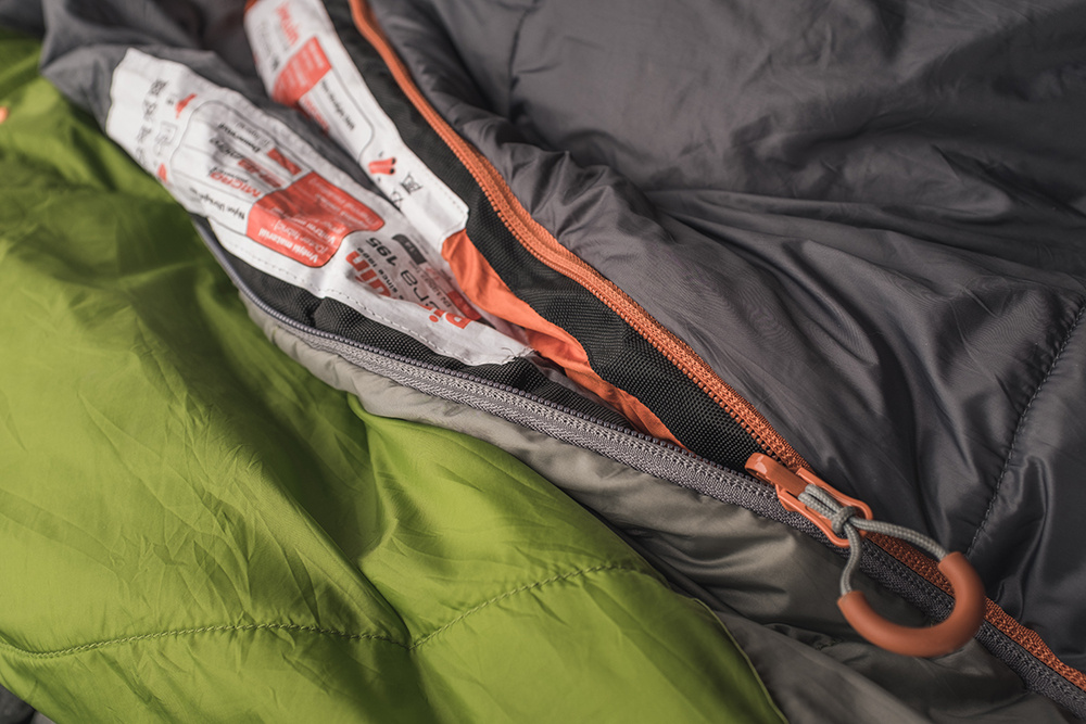 Connected sleeping bags