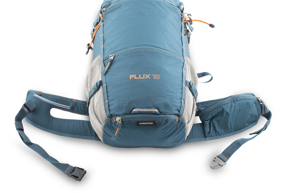 Flux 15 - Lightweight waist belt for better fit to the hips and better ventilation
