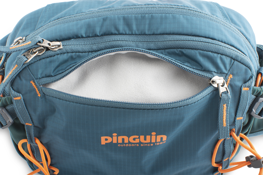 Hip bag - Front padded mobile phone pocket..