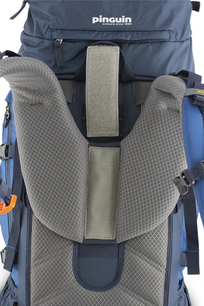 Explorer 100 navy - The height-adjustable, comfortable, sewn ABSback system with cushions coated with 3D mesh breathable fabric ensures efficient back ventilation while maintaining optimal load distribution.