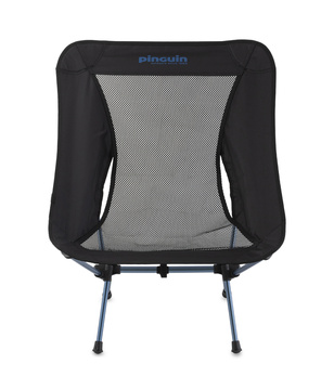 Pocket chair black-blue front