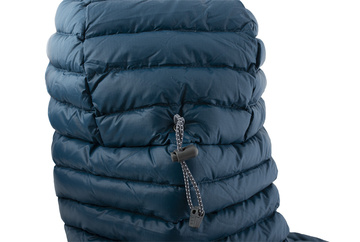 Mont jacket blue hood back string