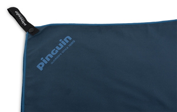 Micro towel logo blue M detail