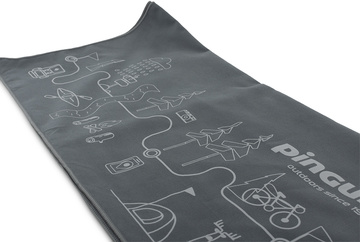 Micro towel map grey L detail_2