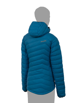 Breeze hoody blue back hood off