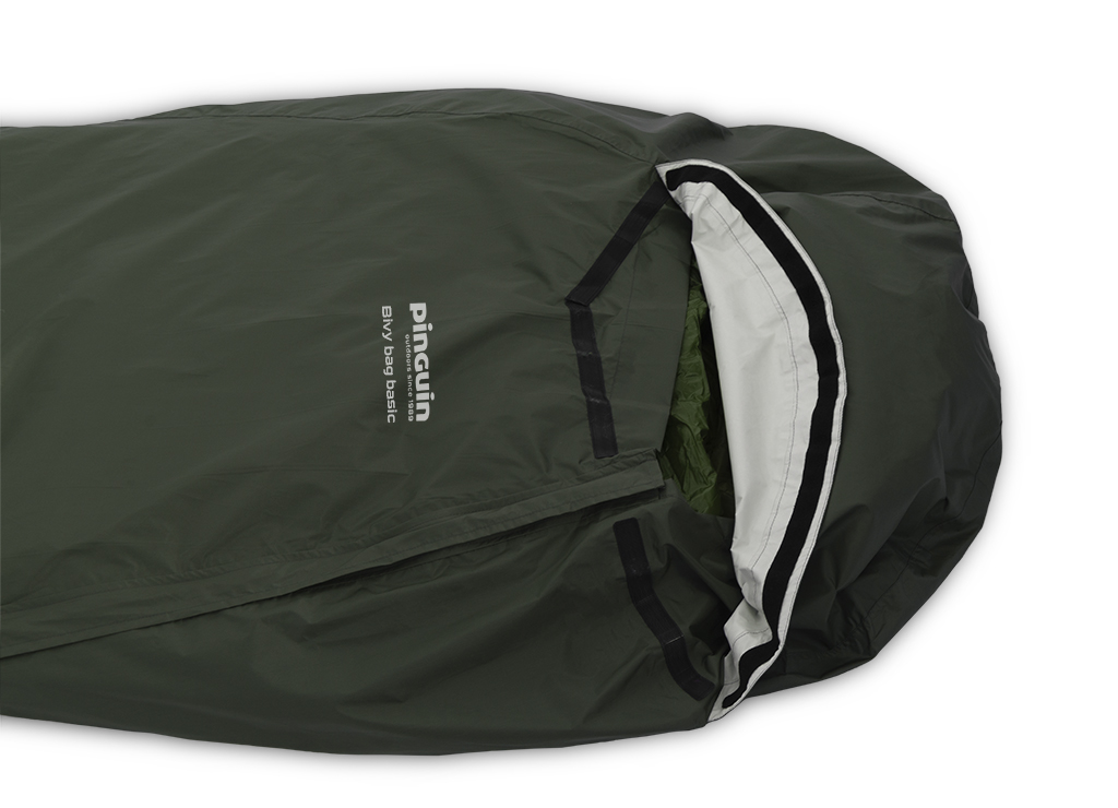 Pinguin bivy bag otevřená kapuce