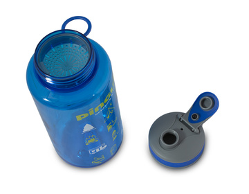 Tritan Fat Sport blue sifter and cap