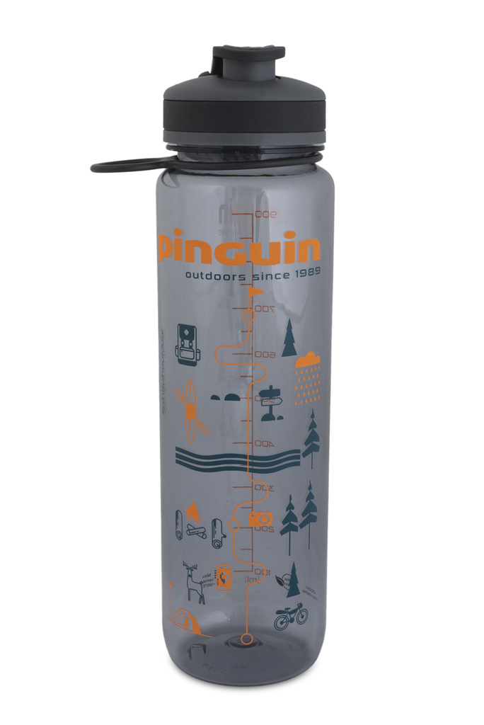 Tritan sport 1000ml grey front
